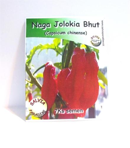 Chilli Naga Jolokia Bhut 7 ks semien Chilli Naga Jolokia Bhut 7 ks semien