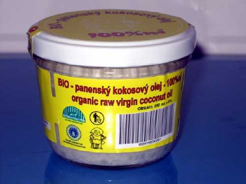 Kokosový olej panenský 200ml Kokosový olej panenský 200ml