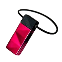 MP3 prehrávač do 5GB - A-DATA N702 4GB Flash Drive red 