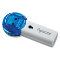 MP3 prehrávač do 5GB - Apacer HandyDrive 4GB AH225 USB 2.0 WHITE 