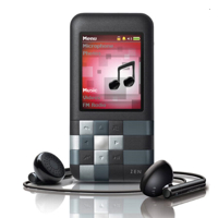MP3 prehrávač nad 10GB - Creative ZEN Mozaic 16GB black 