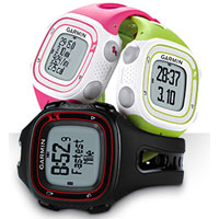 MP3 prehrávač do 5GB - Garmin hodinky FORERUNNER 10 pink-white - GPS