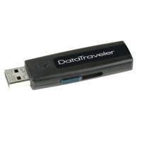 MP3 prehrávač do 5GB - KINGSTON DataTraveler100 USB 8GB black
