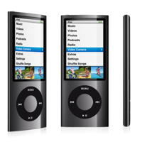 MP3 prehrávač do 5GB - iPod nano 16GB black 