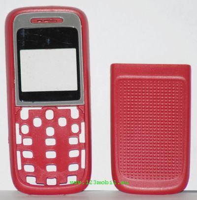 Príslušenstvo pre mobilný telefón NOKIA (kryty, klávesnica, hand sety, mikrofón, sluchátka, .....) - KRYT NOKIA 1208 červeny neoriginalny
