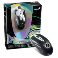 MP3 prehrávač do 5GB - Myška GENIUS Navigator 535 Agama
