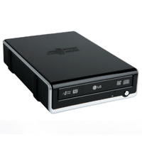 MP3 prehrávač do 5GB - Napaľovačka DVD RW LG GSA-E40N black externá 18x