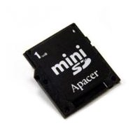 MP3 prehrávač do 5GB - Apacer Mini SecureDigital card 1GB